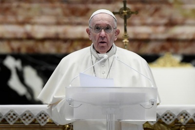 Папа Римський готовий бути посередником на зустрічі Зеленського з Путіним