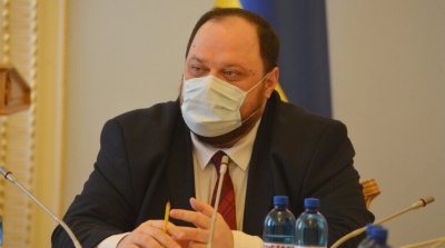 Стефанчук пропонує штрафувати нардепів без масок в сесійній залі