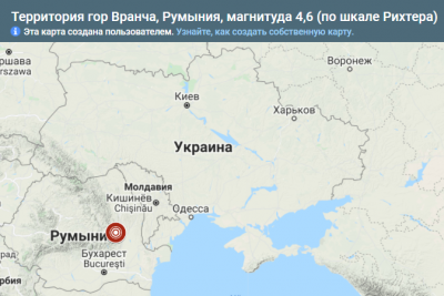 Українці відчули потужний землетрус у Румунії: що відомо