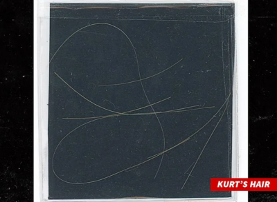 Шість волосин Курта Кобейна продали на аукціоні за $14 тисяч