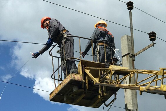 У семи селах Куп'янського району відновили світло