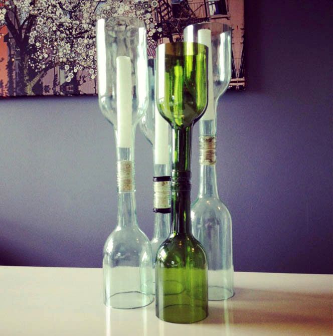 Вироби зі скляних пляшок в домашніх умовах