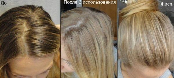 Як освітлити волосся перекисом водню