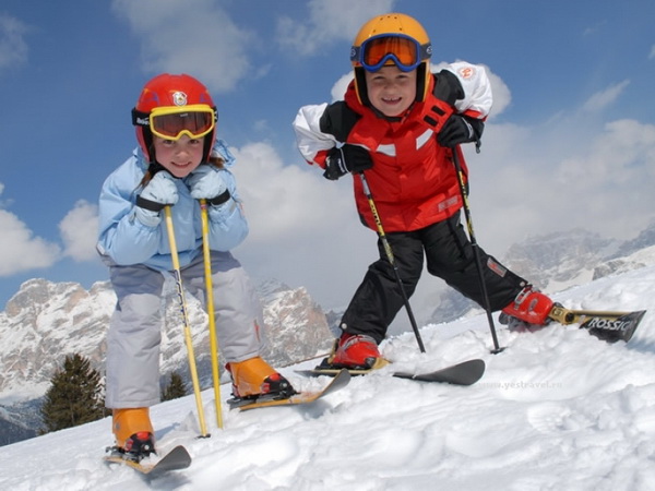 Вибір лиж для катання з гір