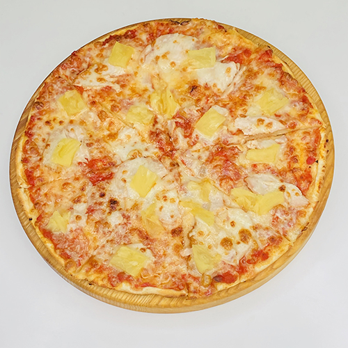 Для любителів морепродуктів – піца з креветками і ананасами