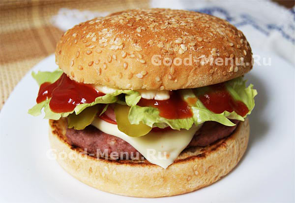 Гамбургер власними руками – смачний фастфуд у вас вдома