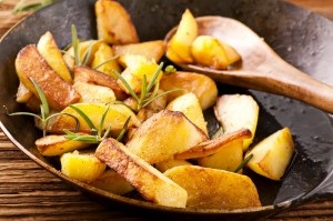 Калорійність страв на основі смаженої картоплі