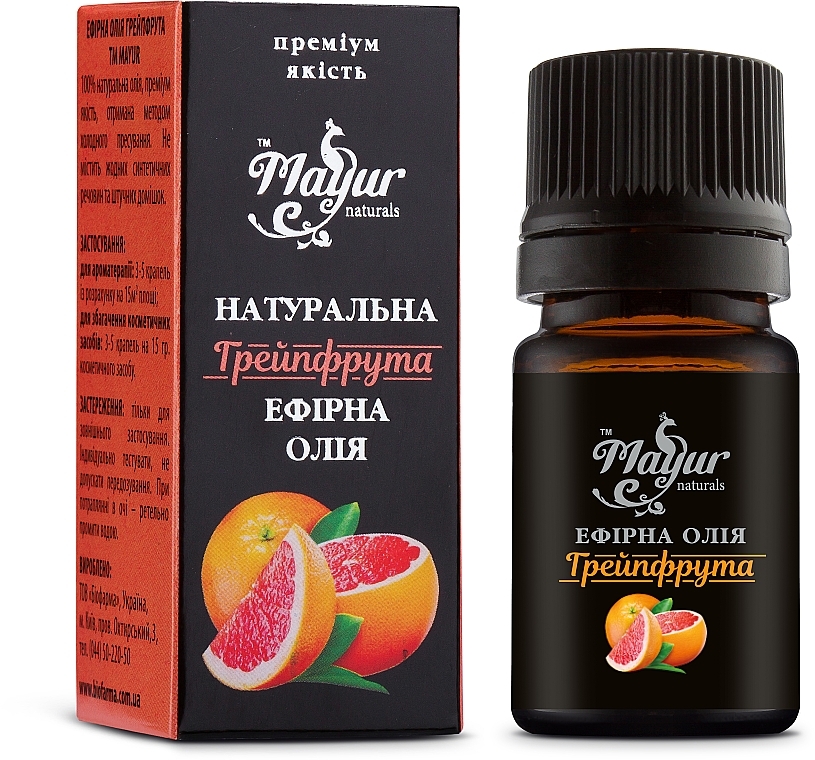 Показання для використання ефірної олії грейпфрута і способи її застосування