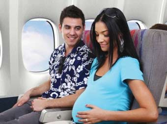 Переліт на літаку що робити при вагітності