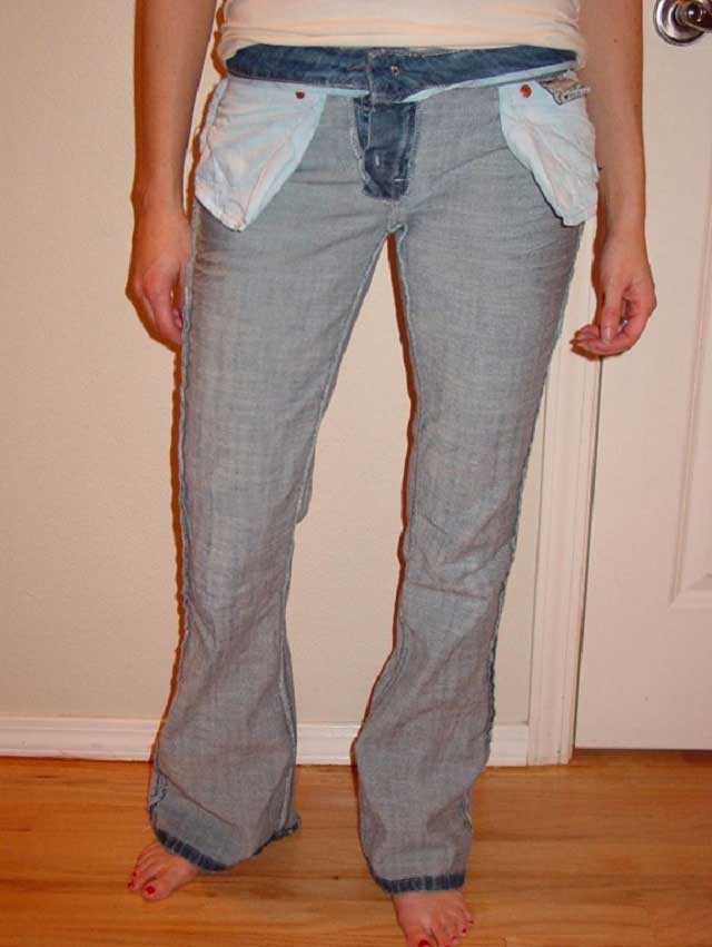 Як вшити джинси