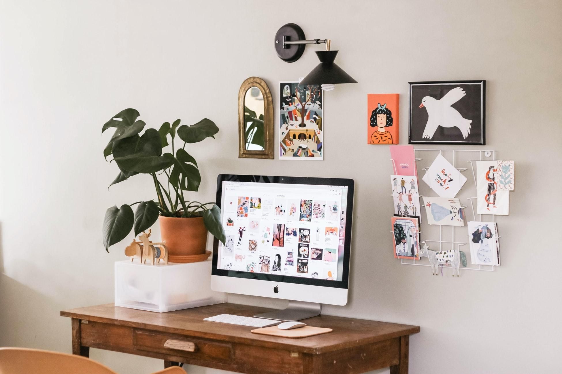15 красивих ідей на яких домашній офіс дизайн фото