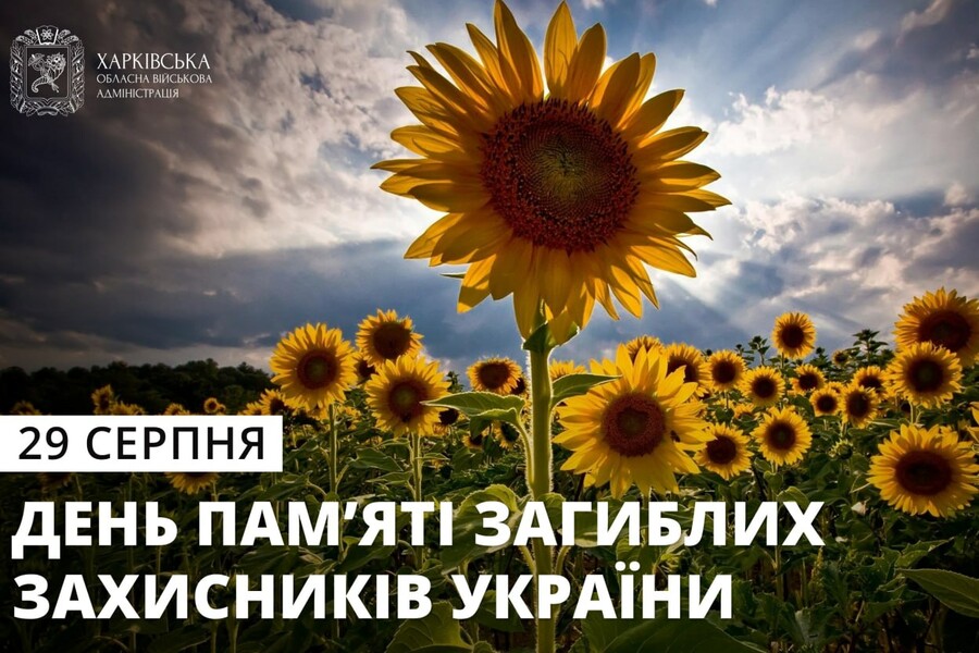 29 серпня – День пам’яті захисників України, які загинули в боротьбі за незалежність, суверенітет і територіальну цілісність України