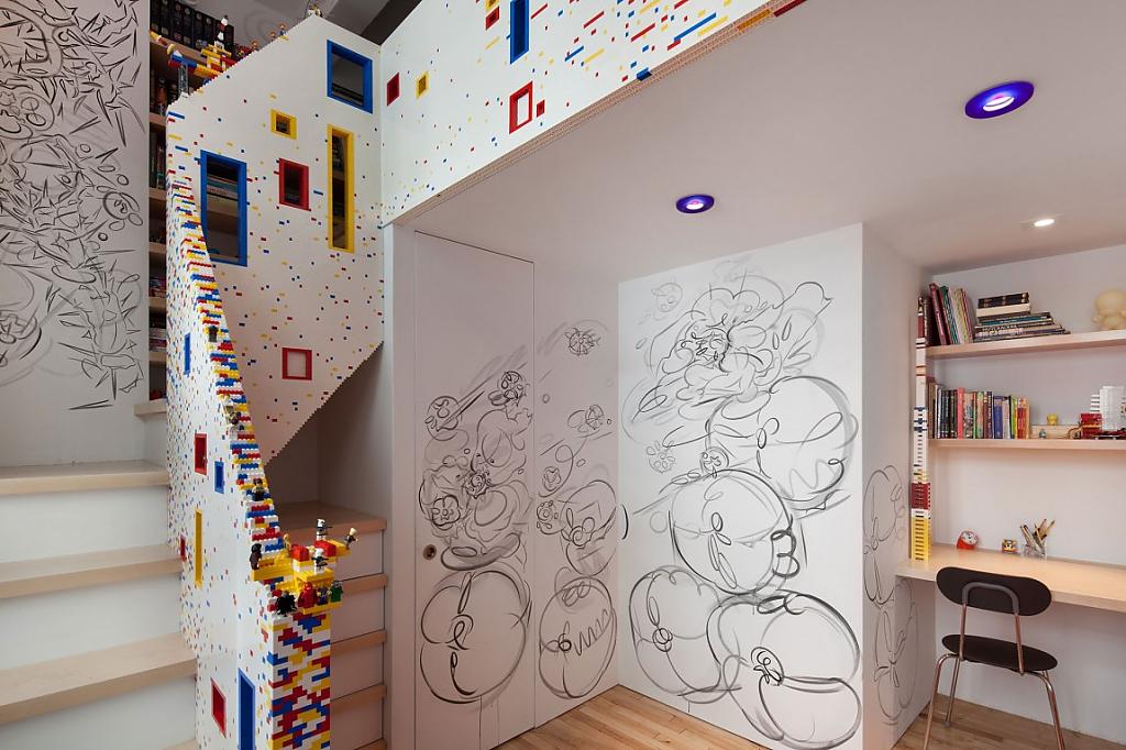 Дитяча кімната з дизайном в стилі Lego