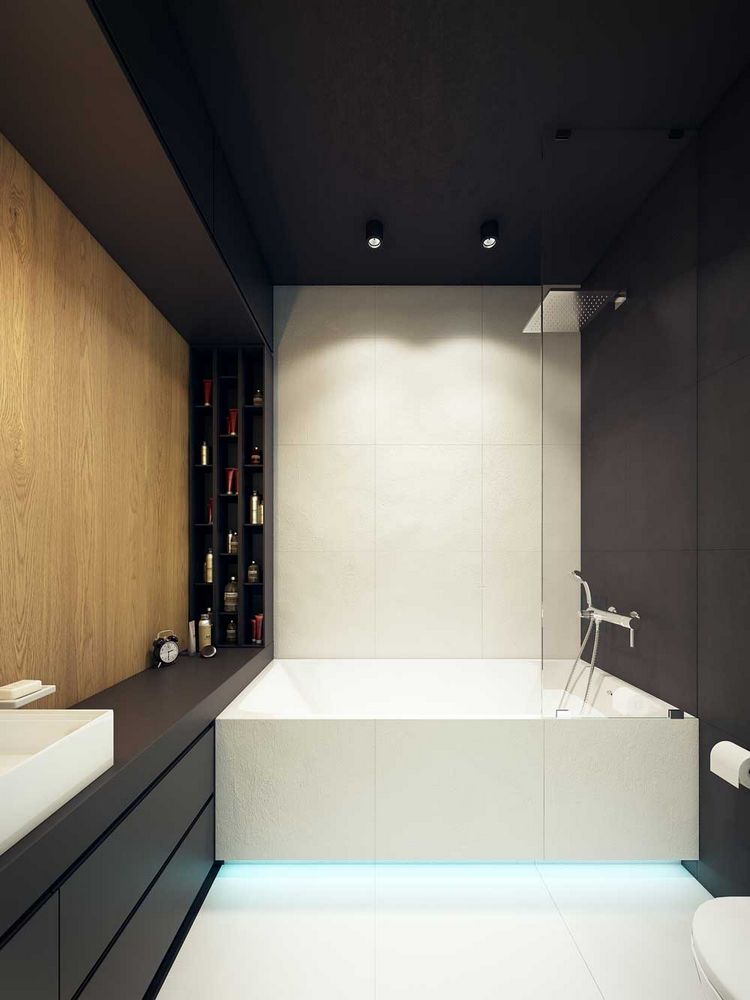 Яскравий дизайн ванної кімнати має намір забрати ранкове відчуття відчаю, яке швидко зникне і дати вам прекрасний початок дня