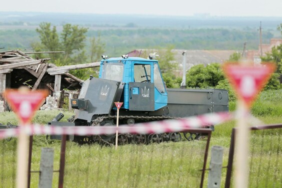 На Харківщині нова машина для розмінування отримала сертифікат