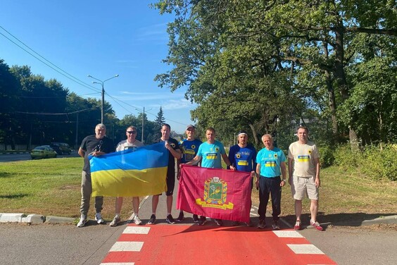 Євген Іванов долучився до забігу «Шаную воїнів, біжу за героїв України»