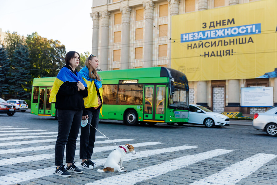 На Харківщині хвилиною мовчання вшанували пам’ять загиблих захисників