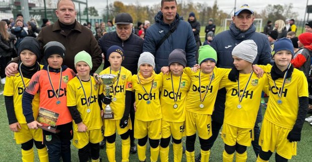 У Харкові нагородили переможців дитячого турніру з футболу 