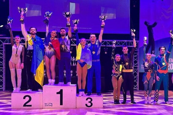 Харків’яни стали призерами чемпіонату світу з акробатичного рок-н-ролу