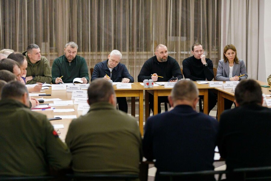 Олег Синєгубов провів чергове засідання Ради оборони Харківської області